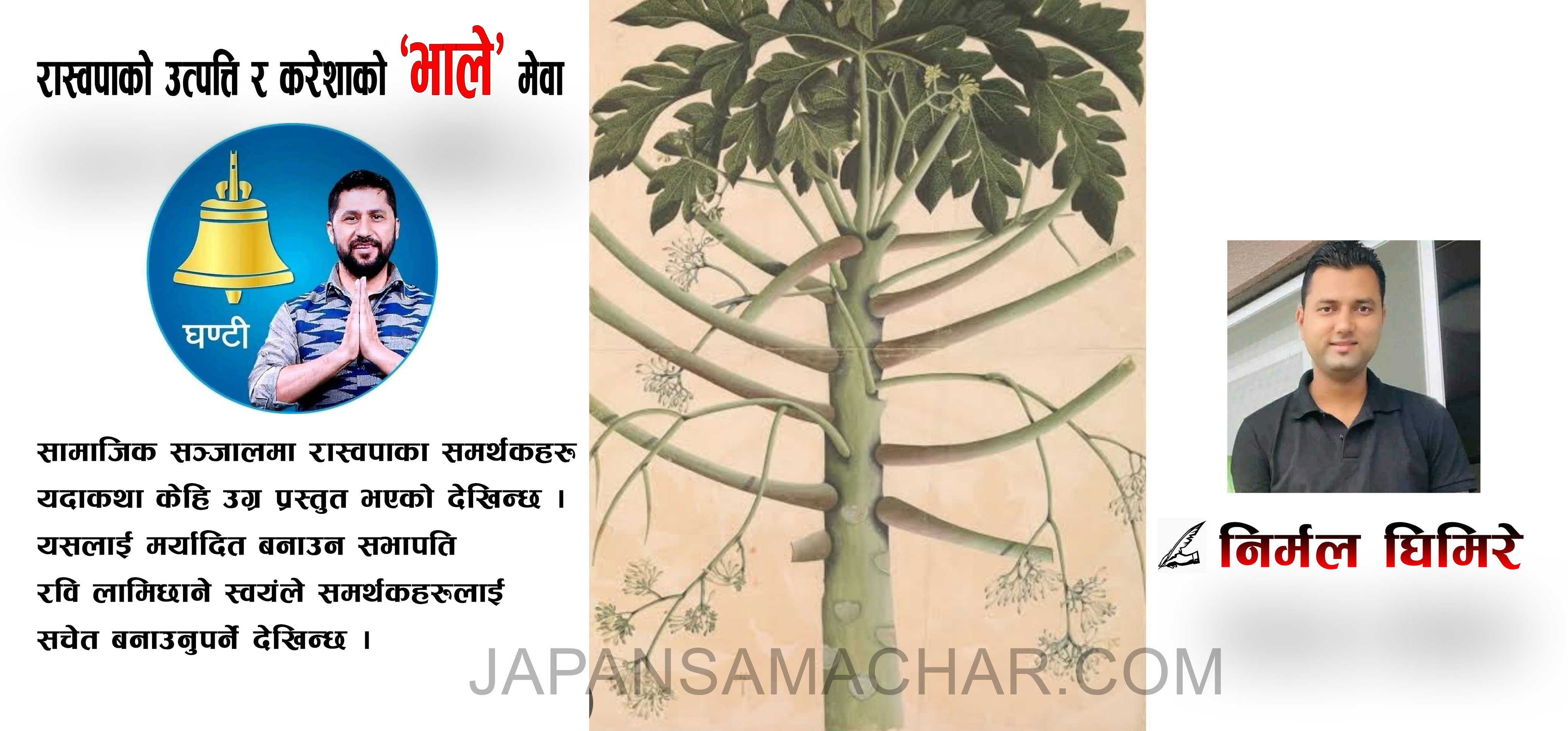  रास्वपाको उत्पति र करेशाको 'भाले-मेवा'