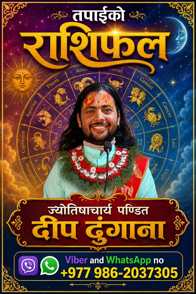 २०८३ जेठ १ गते देखि १५ गते सम्मको राशिफल