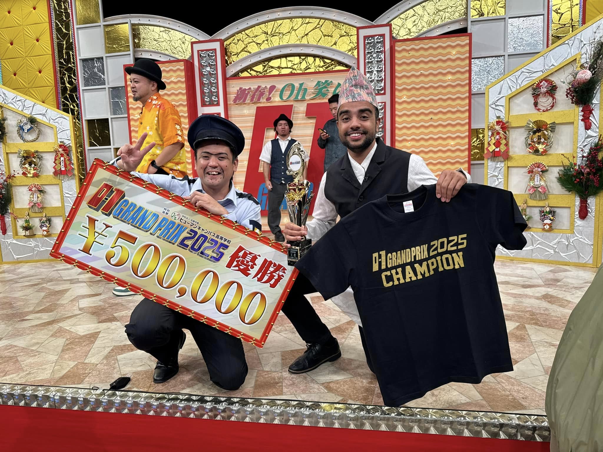 नेपाली कलाकारले जिते जापानी टेलिभिजनको हांस्य प्रतियोगिताको उपाधि