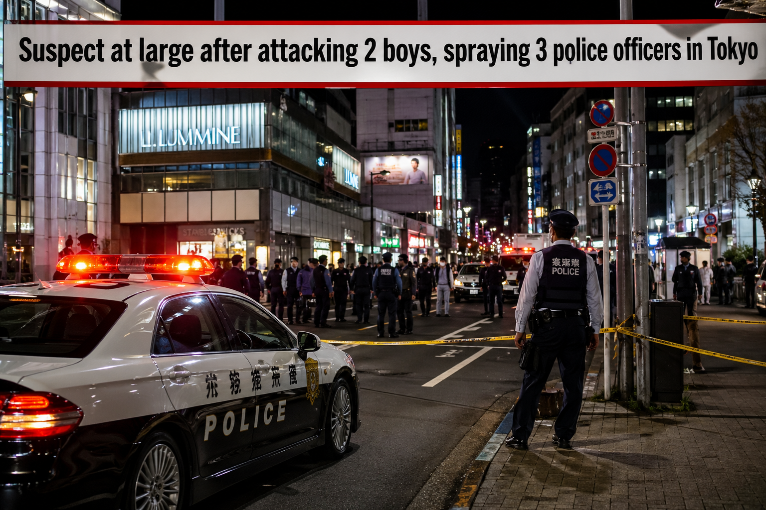 मध्य टोकियोमा हम्मर र चक्कु प्रहारबाट आधा दर्जन व्यक्ति घाईते