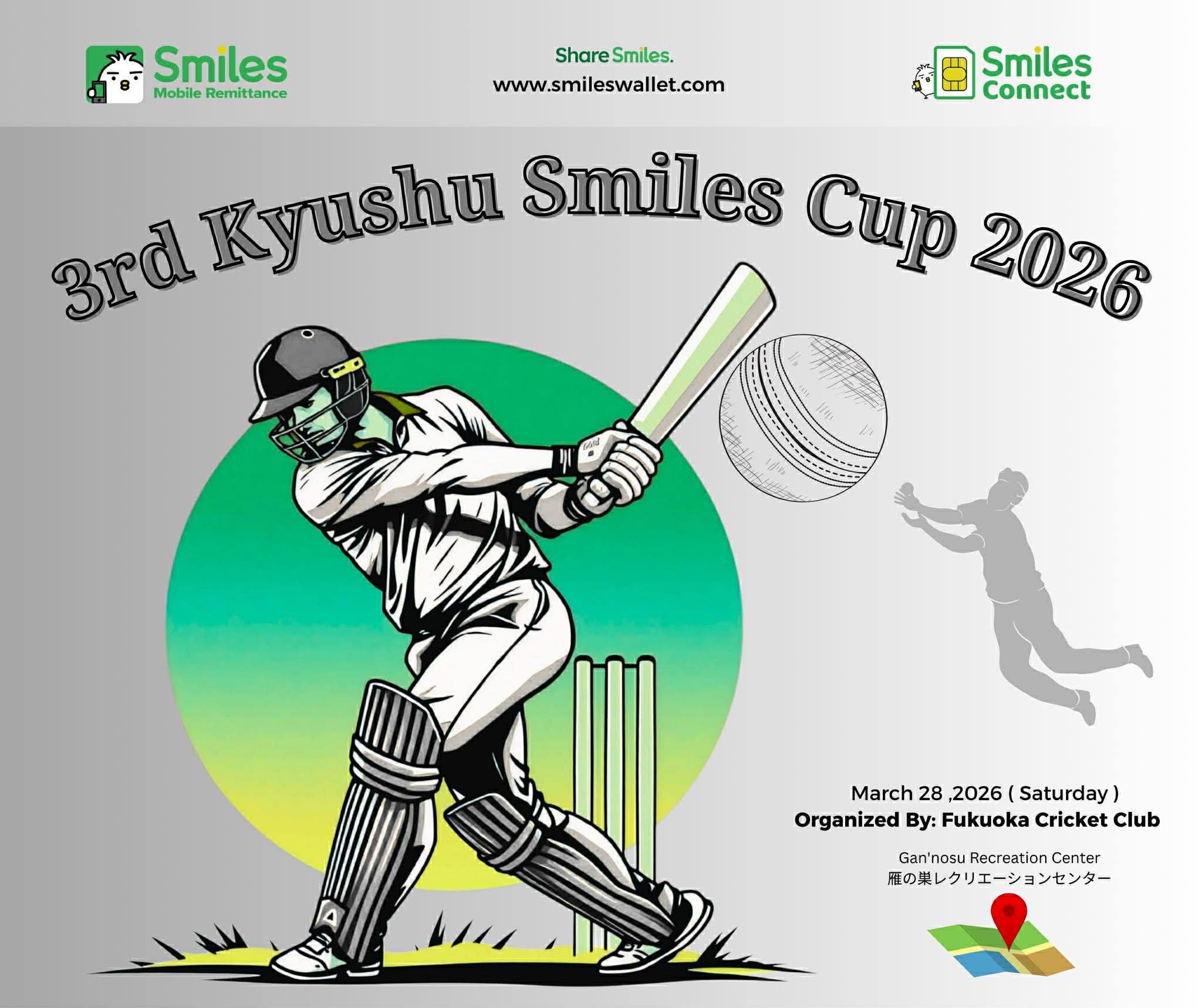 फुकुओकामा ‘तेस्रो क्युस्यु स्माइल्स कप २०२६’ आयोजना हुने