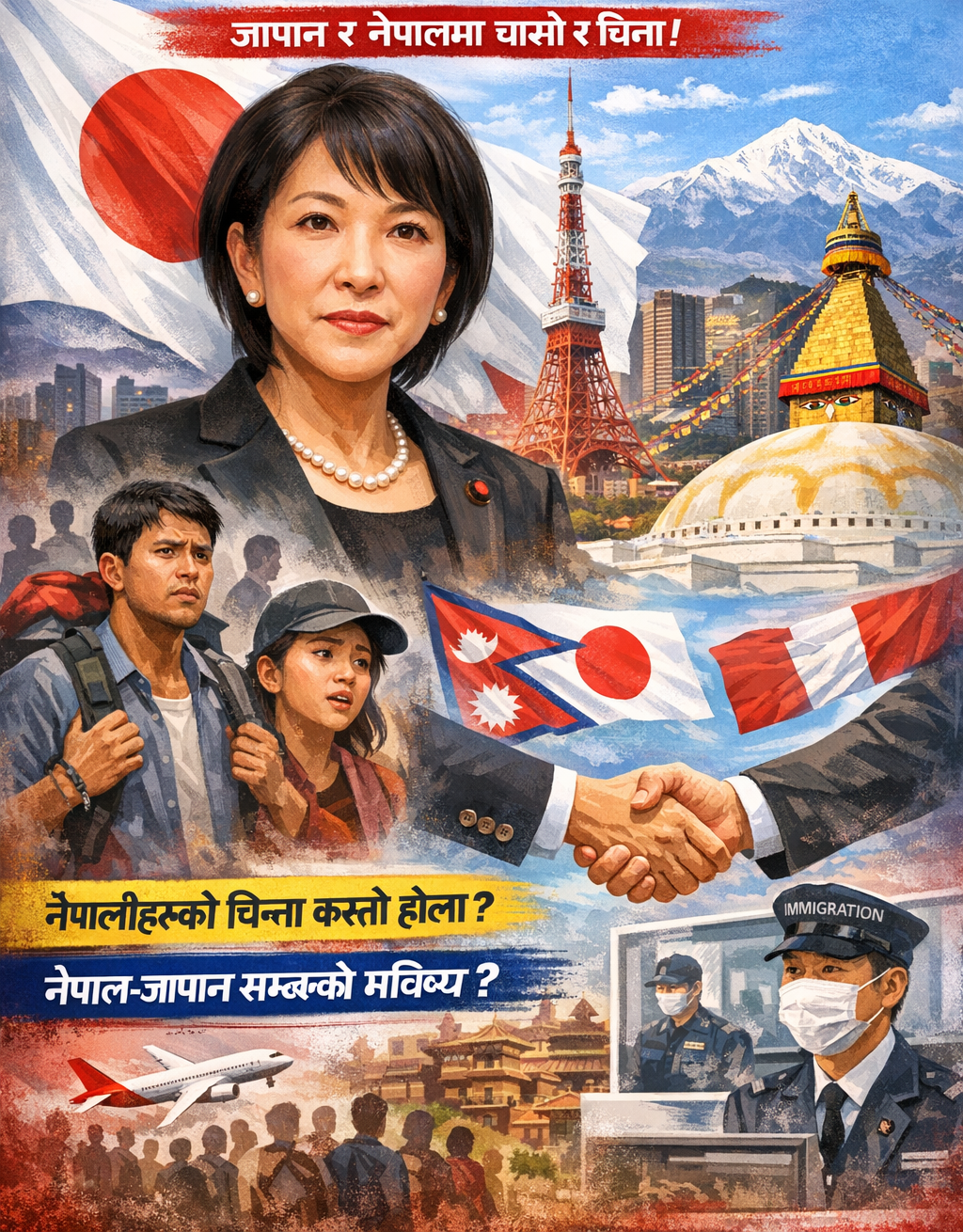 जापान सानाए ताकाइची शासनमा प्रवेश : जापानमा रहेका नेपालीहरुको चिन्ता र नेपाल जापान सम्वन्ध