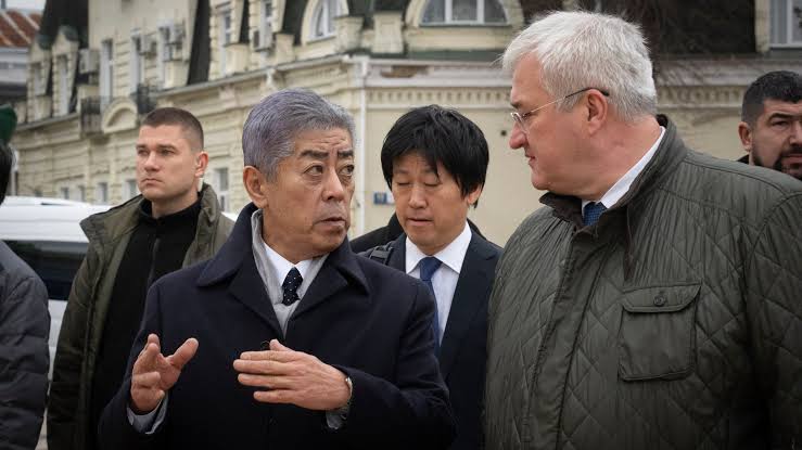 जापानी विदेशमन्त्रीले युक्रेन पुगेर भने : युक्रेनविरूद्ध उत्तर कोरियाली सेनाको प्रयोग खतरा