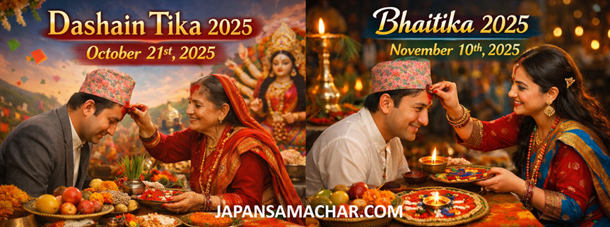 २०८३ सालको दशैँको टीका अक्टोबर २१ तारिख, नोभेम्वर १० तारिख भाईटिका