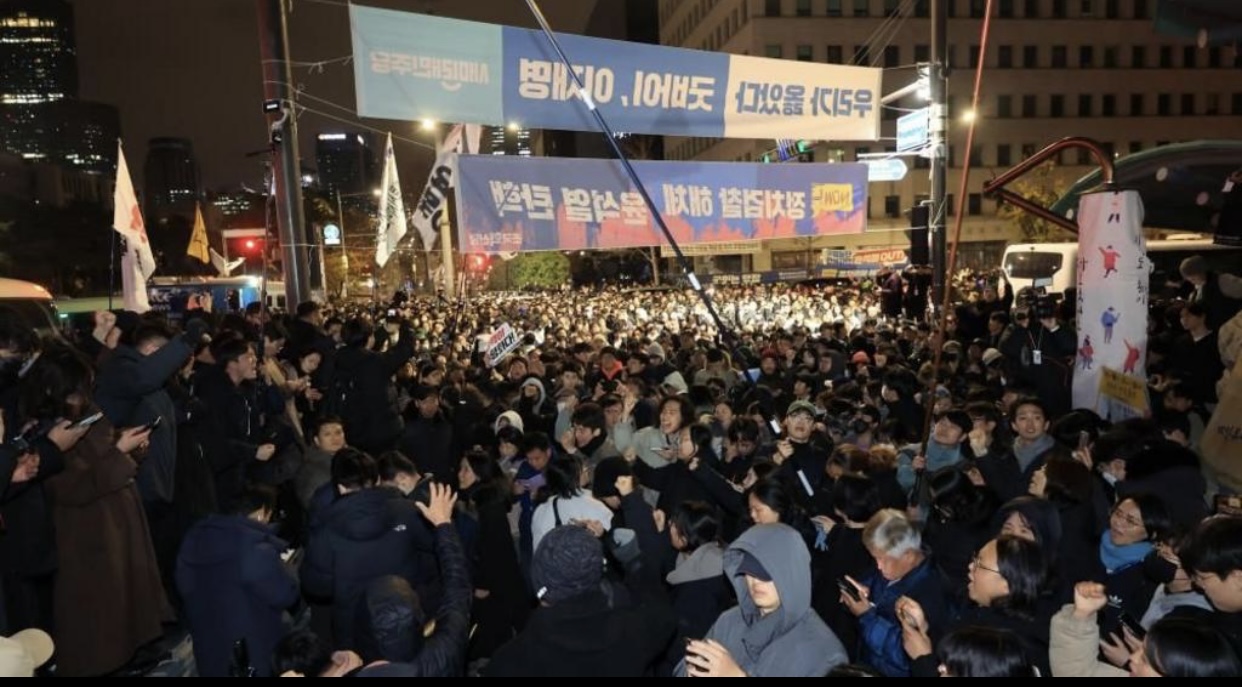 दक्षिण कोरियाली राष्ट्रपतिको मार्शल ल केही घण्टापनि टिक्न पाएन