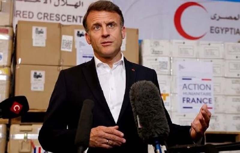 'गाजा कुनै घर जग्गा परियोजना होइन, प्यालेष्टाइनलाई राज्यको मान्यता दिन्छौं' : म्याक्रों