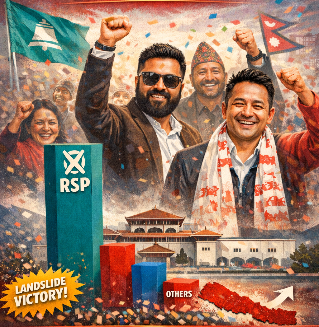 प्रतिनिधिसभा निर्वाचन : प्रत्यक्षमा रास्वपाको ऐतिहासिक बहुमत, नेपाली राजनीतिमा नयाँ शक्तिको उदय