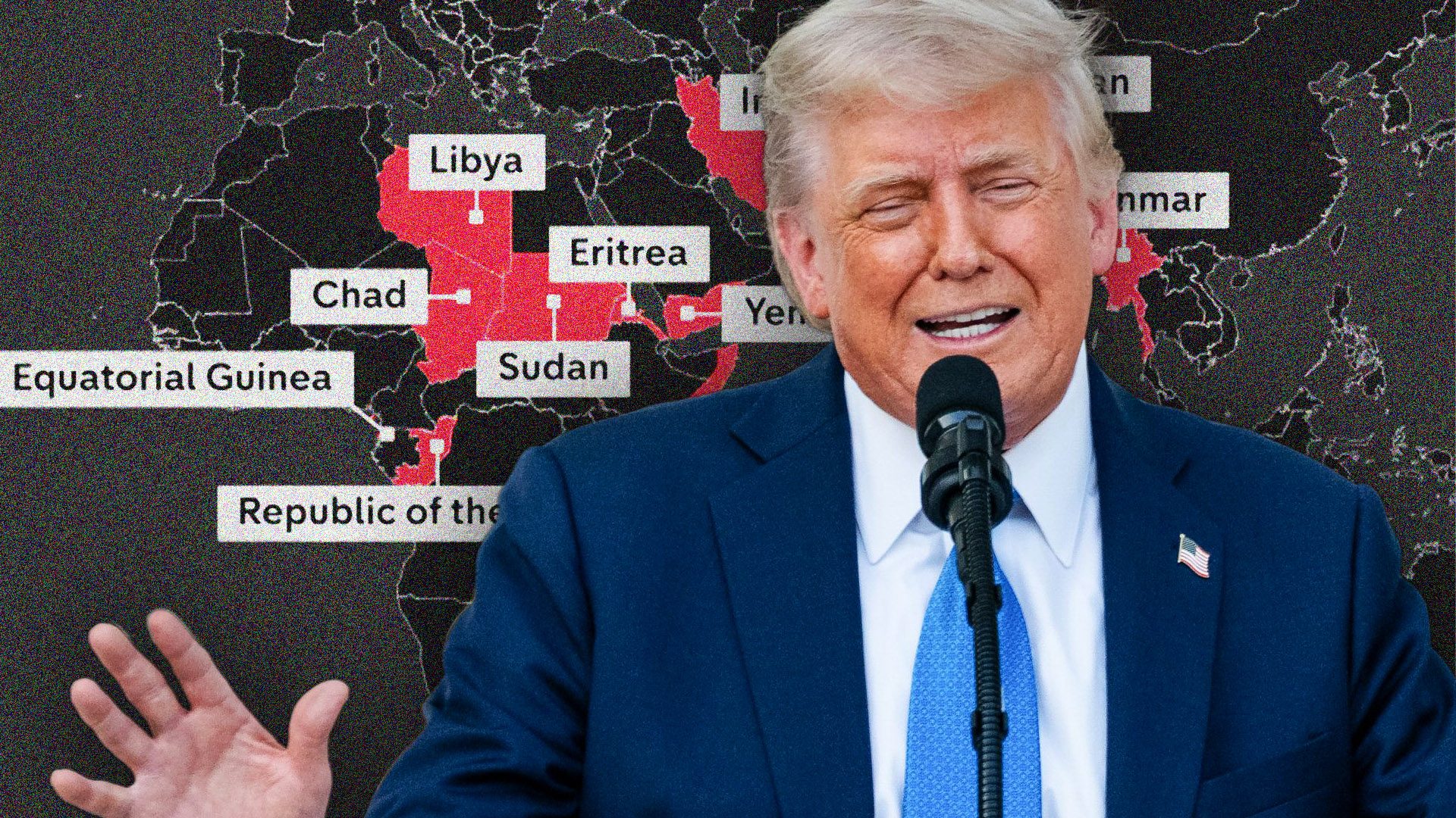 ट्रम्पद्धारा १२ देशका नागरिकलाई अमेरिका प्रवेशमा प्रतिबन्ध