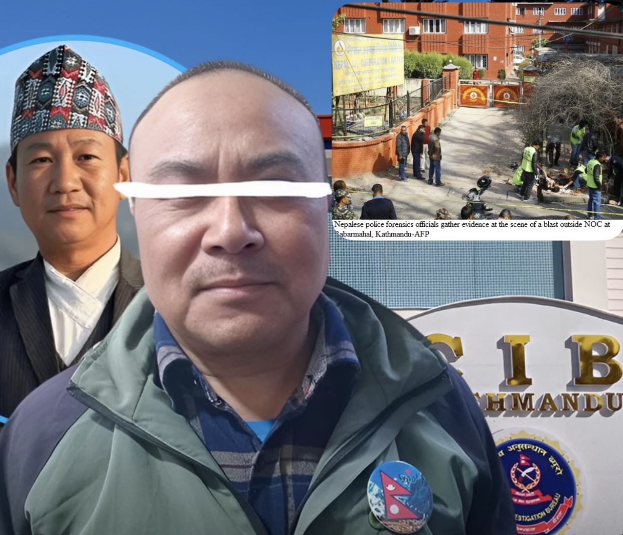 हर्क साम्पाङको पार्टीका उपाध्यक्ष बबरमहल विस्फोटका नाइके पक्राउ 