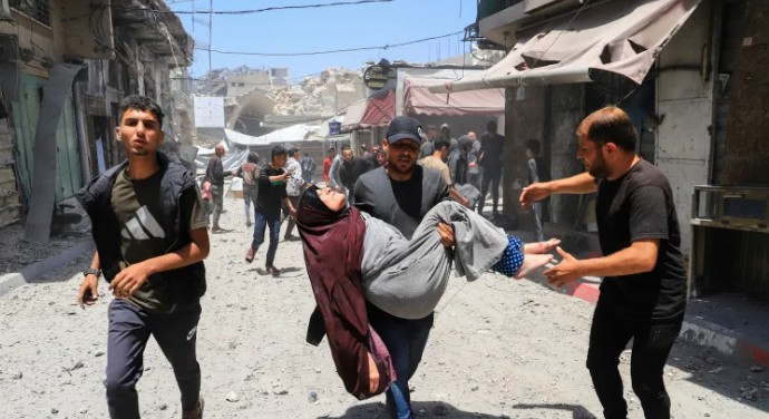 इजरायली नरसंहार र विध्वंशले गाजाको अवस्था गम्भीर, सबै अस्पताल र विद्यालय ध्वस्त