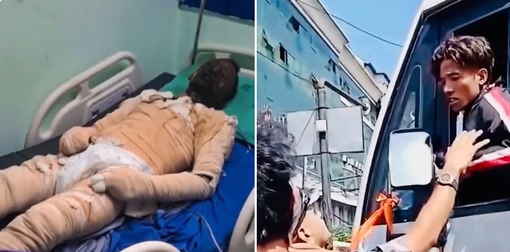 त्रिपुरेश्वरमा बसमा आगलागी गरेर जलेका चालकको मृत्यु, अरुकै नामको लाईसेन्स बोकर गाडि चलाएको खुलासा !