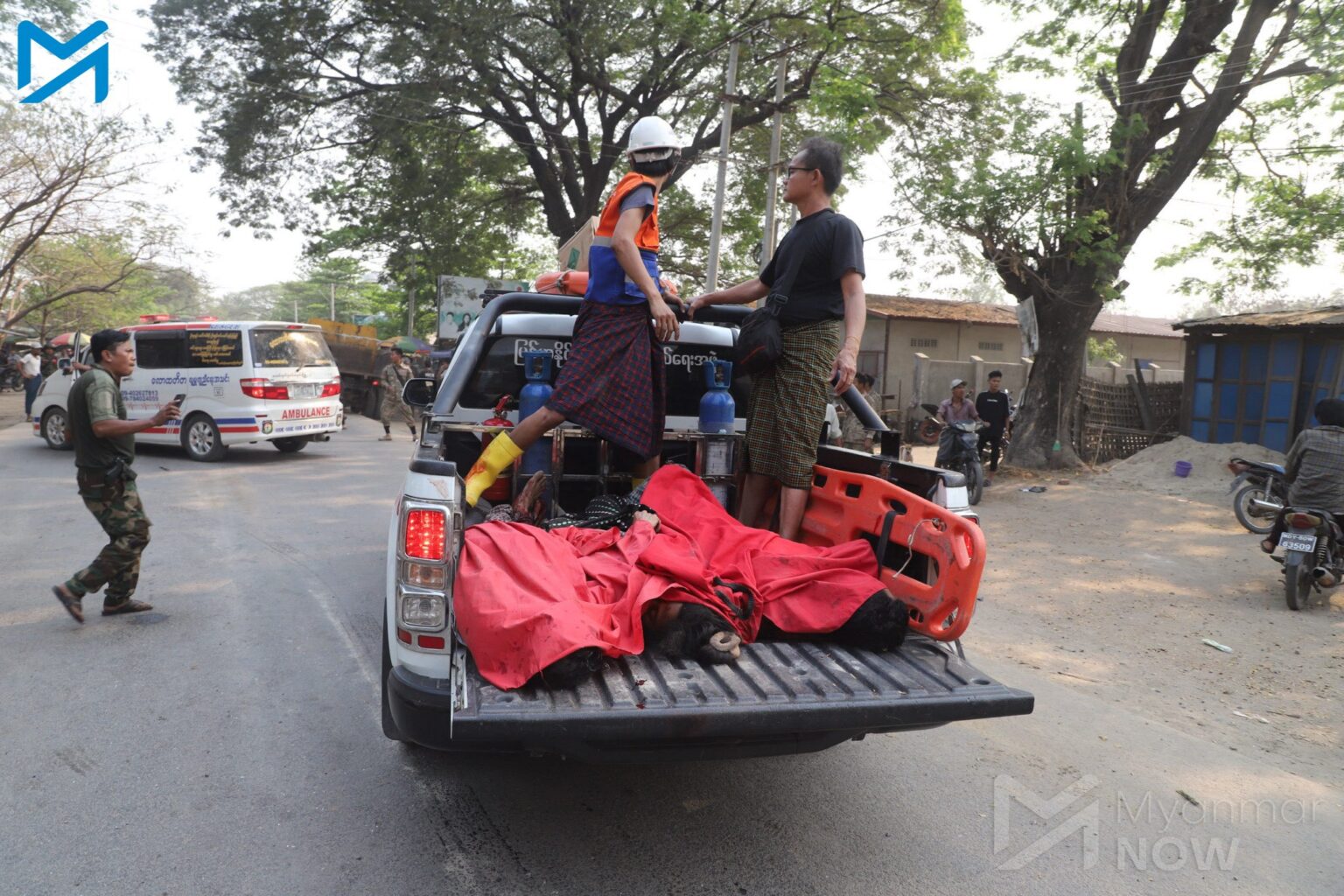 भूकम्पमा परि म्यानमारमा ज्यान गुमाउनेको संख्या २९ सय पुग्यो
