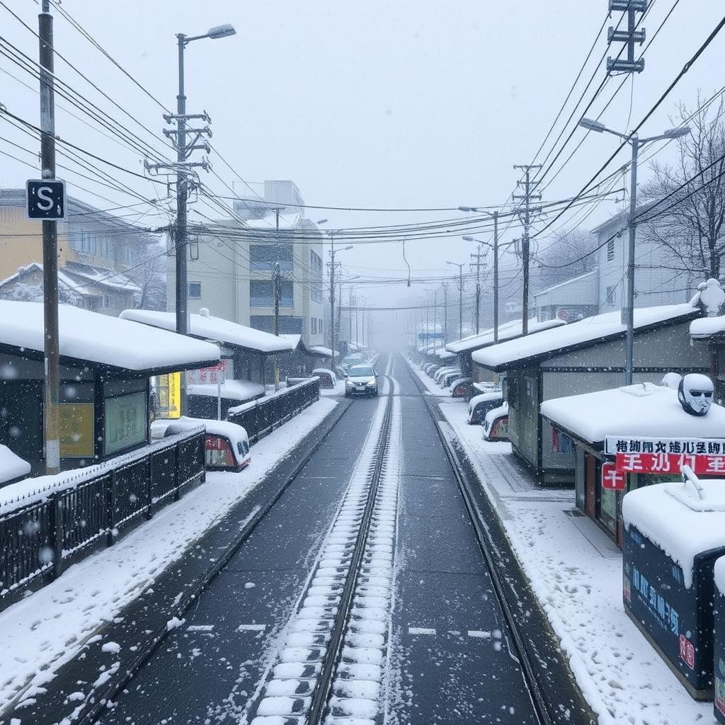 जापानभर कठ्याँग्रिदो जाडो : टोकियो सहित पूर्वी र पश्चिम जापानमा भारी हिमपात सम्भावना